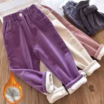 מכנס קורדורוי פליז מחמם