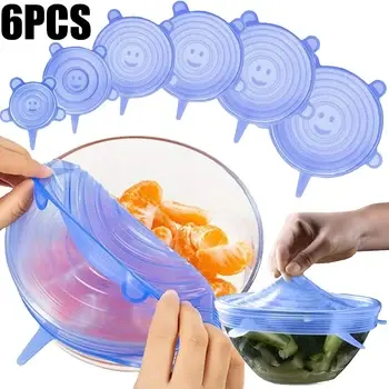כיסוי סיליקון לפירות, שימורים, קערות